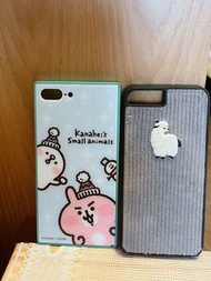 卡娜赫拉Kanahei及Design skin 草泥馬iPhone 7 plus手機殼（二手）