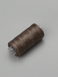 蠟線，50m蠟線，適用於皮革製品裁縫，150D 0.8mm手縫皮革線，皮革工藝DIY，錢包，鞋子修補，書籍裝訂