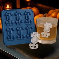 [XYZ] 6-Cavity Formula Racing Car Ice Mold Ice Mold, Silicone Racing Car Jelly Mold 3d Race Car Tumb