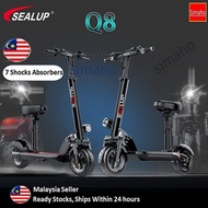 SEALUP Adult Waterproof Foldable Electric Scooter 48v500w 30-150KM Basikal Elektrik Dewasa