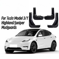 For Tesla Model 3/Model 3 Highland/Model Y/Model Y Juniper Mud Guard