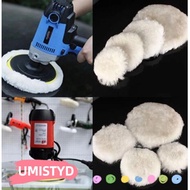 UMISTYDREAMUM9U Disc Polishing Pad, Polishing Wheel 3/4/5/6/7 Inch Faux Wool Buffing Pads, Reusable 