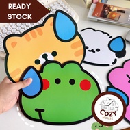 Cartoon White/Brown Dog Non-slip Computer Mice Pad Mousepad Premium Mouse Pad Cute Cartoon Motif For