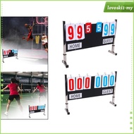 [LovoskibcMY] Table Score, Standing, Sports Scoreboard, Score Counter, Flip Scoreboard, Scoreboard f