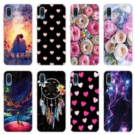 Silicone Case Samsung A02 A02S F02S M02 M02S Casing Love Heart Printed Soft TPU Cover Samsung Galaxy