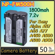 1800mah 7.2v NP-FM500H Battery for Sony Alpha A57 A65 A77 A450 A560 A580 A900 Camera Battery