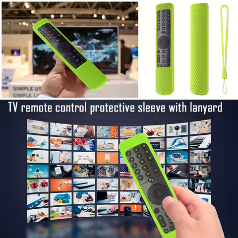 Silicone Protective Sleeves with Lanyard Remote Control Protector Anti Slip for Xiaomi XMRM-19 for X