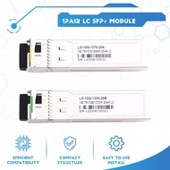 Single Mode 10G for HORACO Switch SFP+ Module 1270/1330nm LC BIDI 20KM Fiber Optic Module