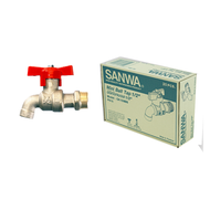 ก๊อกซันวา SANWA มินิก๊อก ขนาด 1/2 (สี่หุน)  ทองเหลือง 1