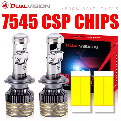 Dualvision Mini Lens H4 H7 H11 LED CANbus K5C K6C H1 H8 H9 9005 9006 HB3 HB4 9012 HIR2 Led Headlight