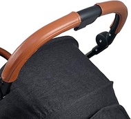 PU Leather Handle Cover Compatible with Cybex Melio Carbon Stroller Stroller Pushchair Bumper Armres