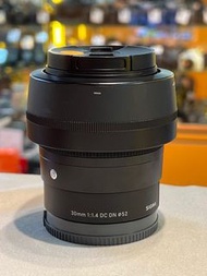 *抵玩* Sigma 30mm F1.4 DC HSM art系列 Sony E mount Apsc 大光圈 影人像 散景靚 定焦