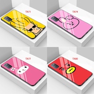 Tempered Glass Case VIVO Cartoon Face A Series For X50 / X50 Pro