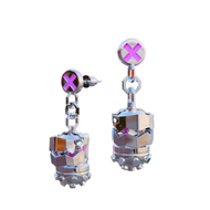 FSSSAA Game League of Legends Necklace LOL Arcane Season 2 Pendant Necklace Punk Metal Jinx Ekko Ear