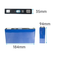 3.2V 65Ah Lifepo4 พลังงานแสงอาทิตย์แบตเตอรี่ลิเธียมเหล็กฟอสเฟตแบบชาร์จไฟได้ DIY โทรศัพท์มือถือสำหรับ