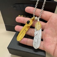 goro's Setup Feather Setup 上金、先金、金心羽毛木村 S925 silver