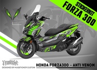 สติ๊กเกอร์ติดรถ สติกเกอร์แต่ง สติกเกอร์ กันรอย Honda Forza 300-350 ลาย Anti Venom