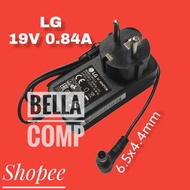 Samsung 19V 0.84A LED LCD TV & Monitor Charger / LG LED TV Monitor Charger Output 19V 0.8A 6.5x4.4mm