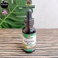 Natures Answer _ Licorice Root Fluid Extract Alcohol-Free 2000 mg 30 ml อาหารเสริมสมุนไพร รากชะเอม