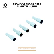 TENDA Tent Frame Headpole Size 8.5 mm x 3.8 cm - Tent Frame End - Tent Frame Cover