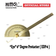 [ EYE ] 6" Stainless Steel 180 Degree Protractor Angle Ruler Degree Rotary Gauge Measuring Tool (13E
