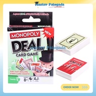 [ MP ] EDUCATIONAL M0N0POLY GAME CARDS CHILDREN'S M0NOP0LY CARDS Monopoly Deal Card Game Monopoly Bo
