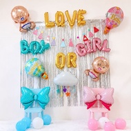 Styling Balloon Gender Balloon Baby Welcome Party Gender Balloon Gender Party Gender Reveal Gender P