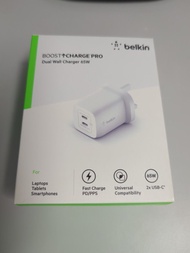 Belkin BOOST CHARGE Pro 65W 雙孔充電器