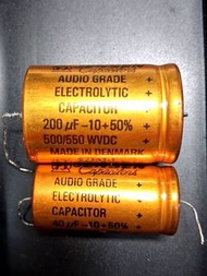 Jensen電解電容 200μF / 500WVDC & 40uf/500wvdc