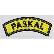 Paskal patch bahu sulam