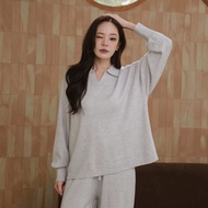 FLASHMARBLE - JAM KNIT SET ชุดเซ็ทไหมพรม Airport Look