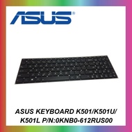 ASUS K501 K501U K501L PN:0KNB0-612RUS00 KEYBOARD