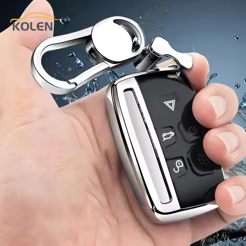 TPU Car Remote Key Case Cover Shell Fob For Land Rover A9 Range Rover Sport Evoque Freelander 2 Disc