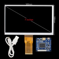 7นิ้ว1024*600จอแสดงผล LCD Monitor Driver Control Board Mini HDMI สำหรับ LattepandaRaspberry Pi Banan