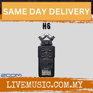 Zoom H6 Handy Recorder - Black (H-6/H 6)