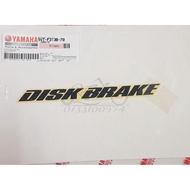 Stiker ''DISK BRAKE''