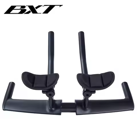 BXT Carbon time trial handlebar, TT handlebar spacer Aero Handlebar Integrated Carbon for TT Bike TT