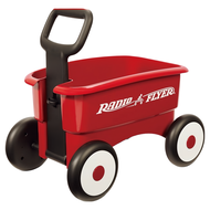 RADIO FLYER 拋物線二合一輕量拖車 #607 1台 紅色