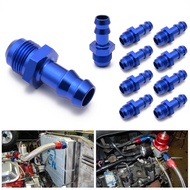 10PCS Performance -8 AN Male Flare To 1/2" Hose Barb Adapter Fitting AN8 8AN -8AN 1/2 Push Lock