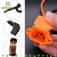 HUAYUEJI Battery Connector Plug E-bike for 48V Three Vertical with 12AWG Cable