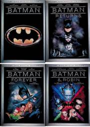 正版二手DVD《蝙蝠俠系列四部曲(1989~1997)共八碟》1075