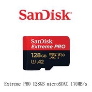 【酷BEE】SanDisk Extreme PRO 128GB microSDXC 170MB/s 記憶卡 公司貨 台中
