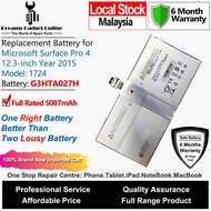 Microsoft Laptop Battery G3HTA027H 5087mAh for Microsoft Surface Pro 4 12.3-inch Year 2015 Laptop Mo