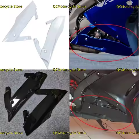 Motorcycle Accessories Lower Side Fairing Cowl Panel Cover Fit for YAMAHA YZF-R15 YZFR15 2018-2021 Y