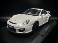 【收藏模人】Norev Porsche 911 997 GT2 2010 白色 1:18 1/18