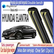 Hyundai ELANTRA Dedicated Wiper HYUNDAI ELANTRA 2011-2017 Double Rubber Strip Wiper 2007-2012 Cartil