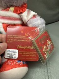 香港迪士尼 Duffy 新年服裝毛公仔