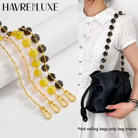 Donut Chain Replaceable Shoulder Bag For Puzzle Modification Decorative Hanging Chain Underarm Bag S