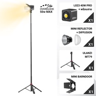 Ulanzi L023 Pro / L024 40W RGB ไฟไลฟ์สด LED Video Light ไฟสตูดิโอพกพา 360 สี พร้อมเอฟเฟ็กต์ แบตในตัว