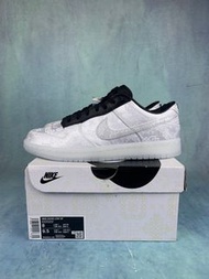 CLOT x fragment x Nike Dunk Low 白絲綢